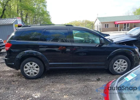 2017 Dodge Journey Se from USA, damaged, VIN 3C4PDCAB6HT697631